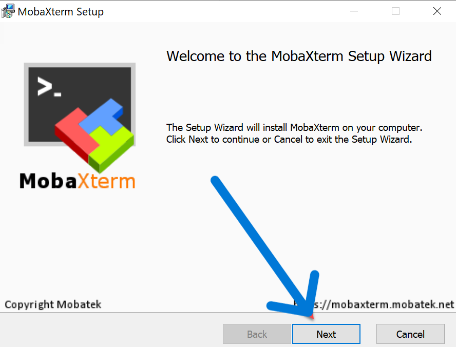 setup MobaXterm