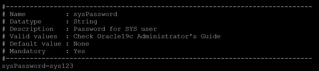 Create And Drop Oracle Database Using DBCA Silent Method