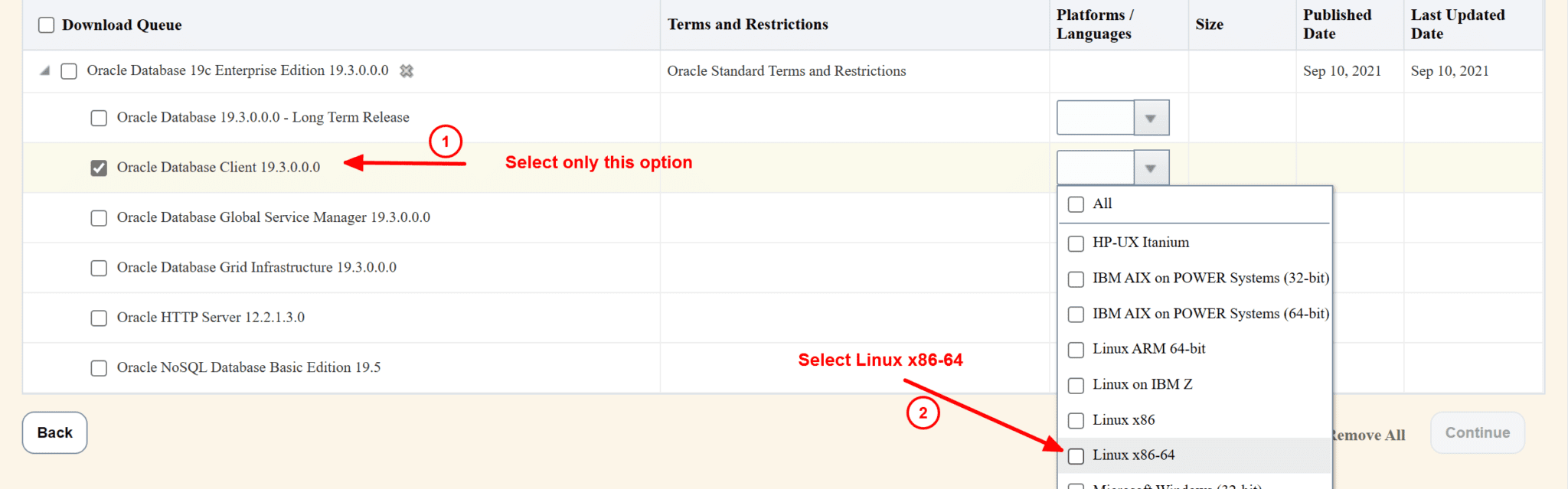 How To Download Oracle 19c Client