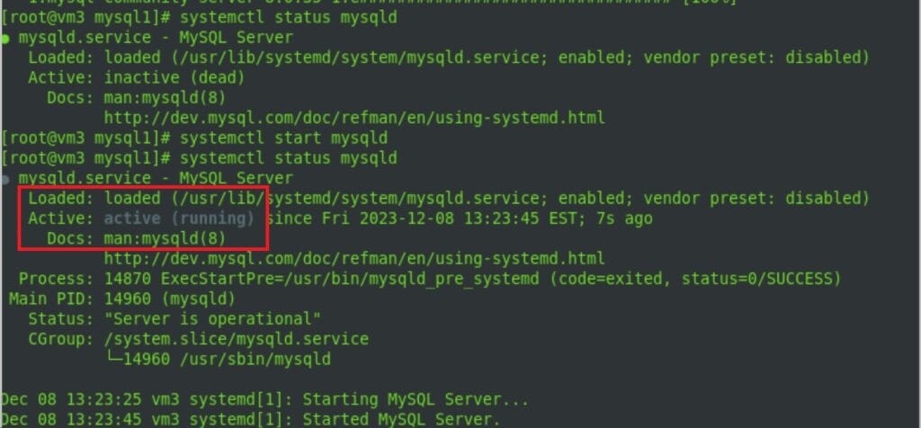 Install MySQL in Linux