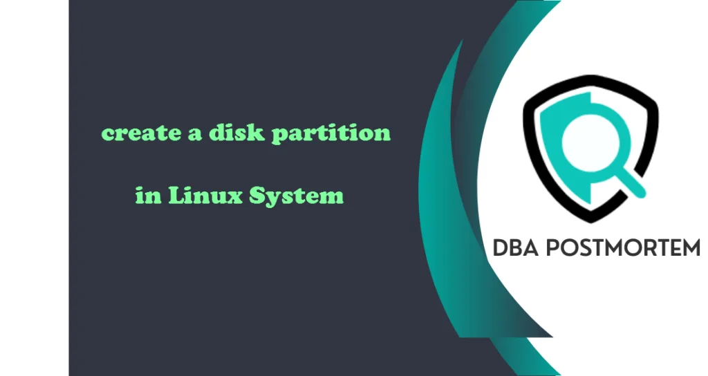 Create partition in linux