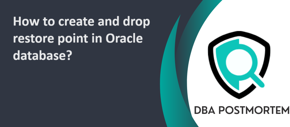 restore point in Oracle database