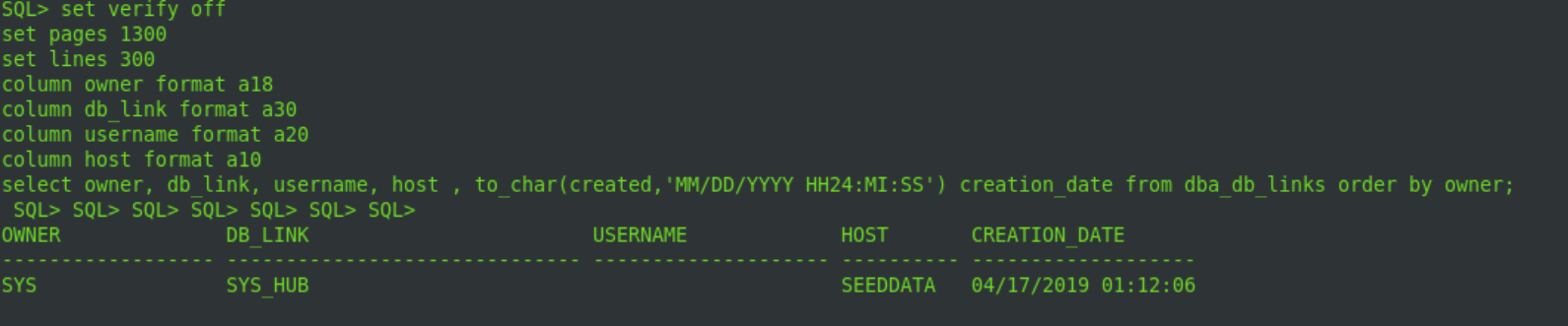 How to find all the DB_Link Details in Oracle : Easy Guide