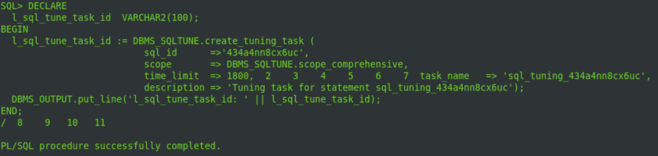 Run SQL Tuning Advisor For A Sql_id In Oracle : Easy Guide