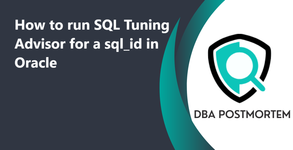 SQL Tuning Advisor 